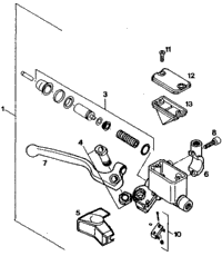 Handbrake Cylinder