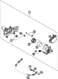 Brake Caliper Rear