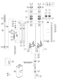 Front Fork Disassembled