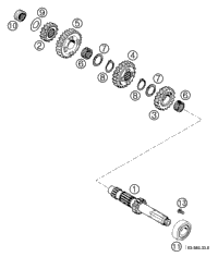 Transmission I - Main Shaft