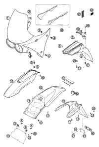 Mask, Fenders