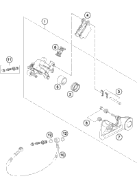Brake Caliper Rear
