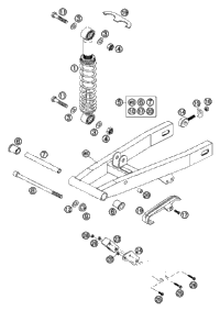 Monoshock, Swingarm