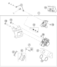 Rear Brake Caliper