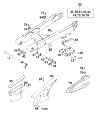 Swingarm, Chain Guard