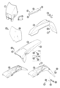 Mask, Fenders