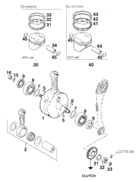 Crankshaft, Piston
