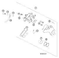Brake Caliper Rear