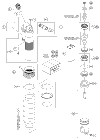 Shock Absorber Disassembled