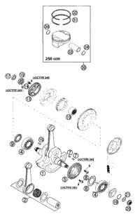 Crankshaft, Piston