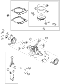 Crankshaft, Piston