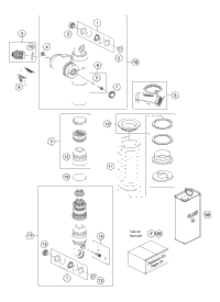 Shock Absorber Disassembled