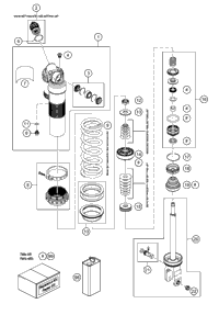 Shock Absorber Disassembled