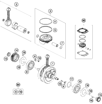 Crankshaft, Piston