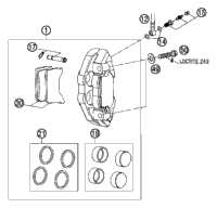 Brake Caliper Front