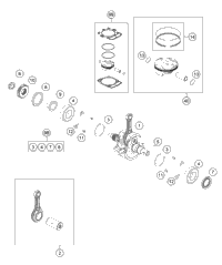 Crankshaft, Piston