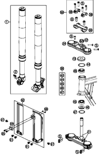 Front Fork, Triple Clamp