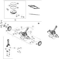 Crankshaft, Piston
