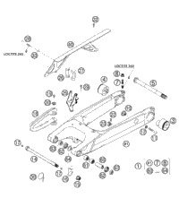 Swingarm, Chain Guard