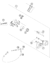 Rear Brake Caliper