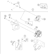 Rear Brake Caliper