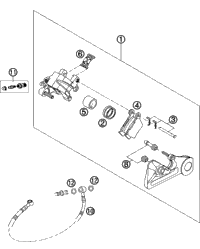 Brake Caliper Rear