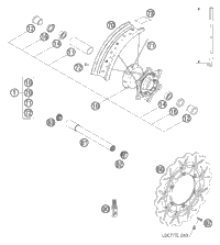 Front Wheel 17"