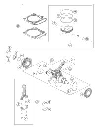 Crankshaft, Piston
