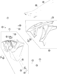 Tank, Seat, Cover