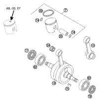 Crankshaft, Piston