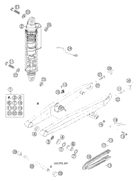Swingarm, Shock Absorber