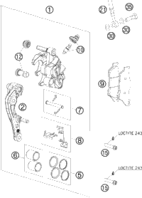 Brake Caliper Front