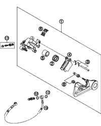 Brake Caliper Rear