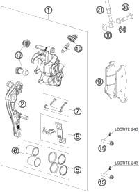 Brake Caliper Front