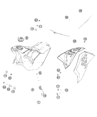 Tank, Seat, Cover