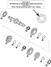 Transmission I - Main Shaft