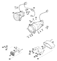 Head Light, Flasher, Rear Light