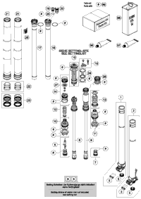 Front Fork Disassembled