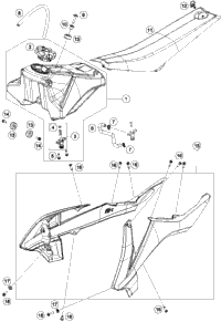 Tank, Seat