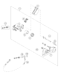 Rear Brake Caliper