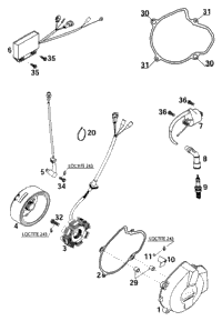Ignition System Kokusan 4K3b