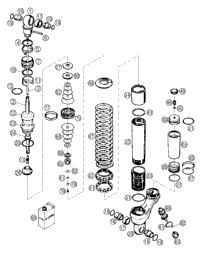 Shock Absorber Wp Disassembled