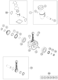 Crankshaft, Piston