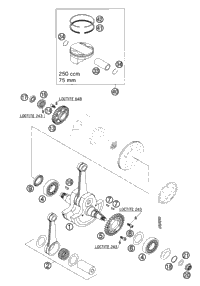 Crankshaft - Piston
