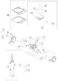 Crankshaft, Piston