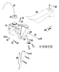 Tank, Seat, Cover