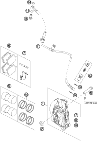 Brake Caliper Front
