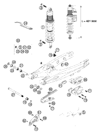 Swingarm, Shock Absorber