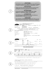 Technic Information Sticker
