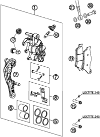 Brake Caliper Front
